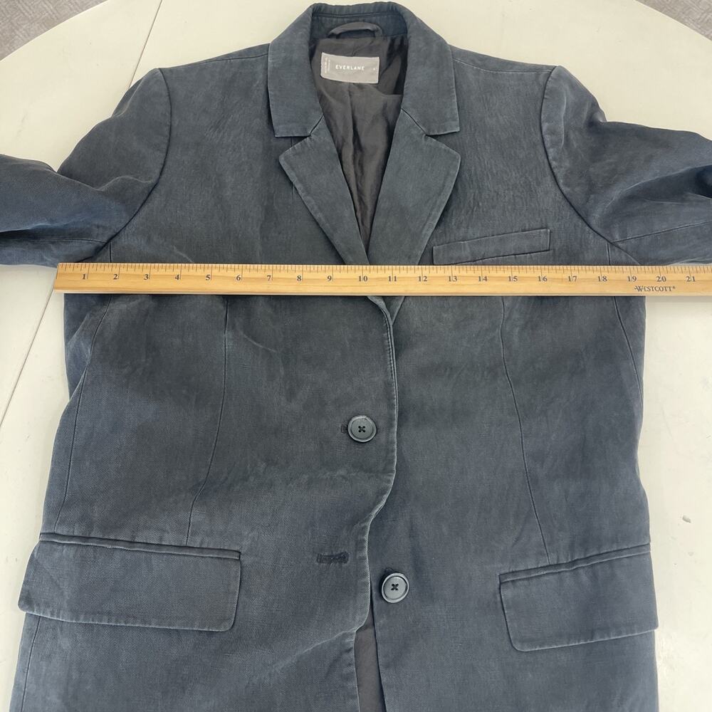 Everlane Charcoal Gray Relaxed Blazer - Picture 8 of 14